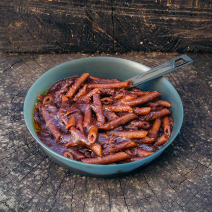 "Pennette al pomodoro" - Pennette pasta with tomato and basil