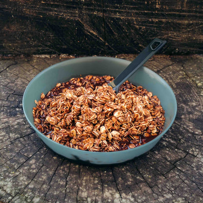 Porridge al cioccolato fondente