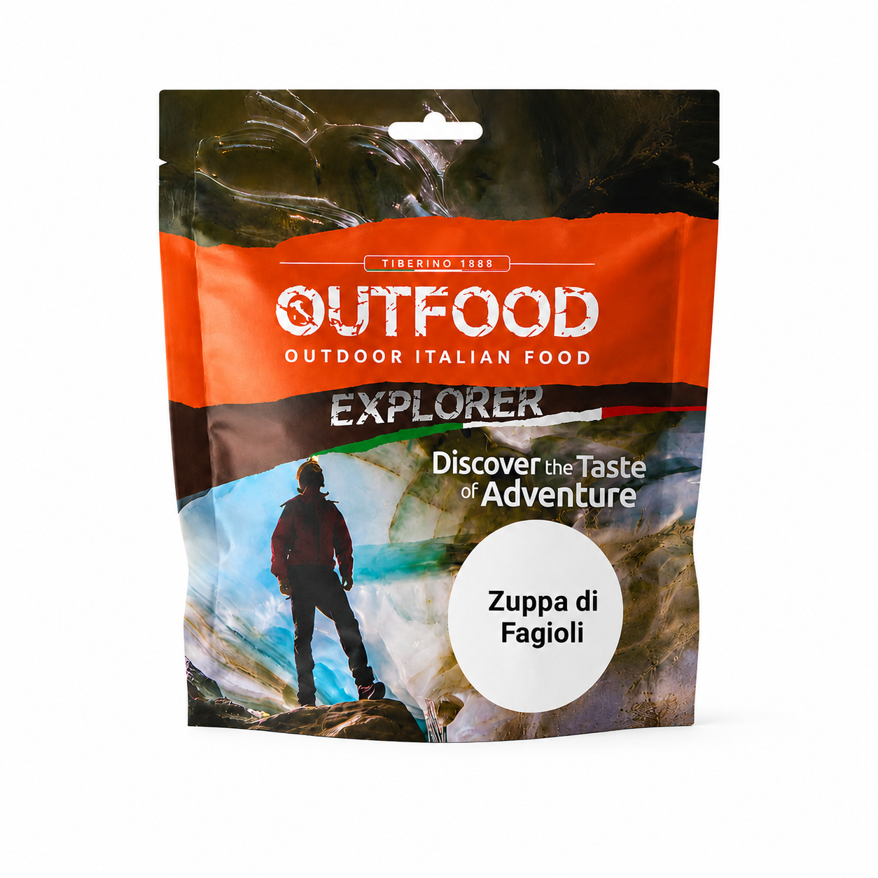OutFood Zuppa di Fagioli, ricetta outdoor naturale pronta da preparare per trekking, campeggio e avventure all’aria aperta.